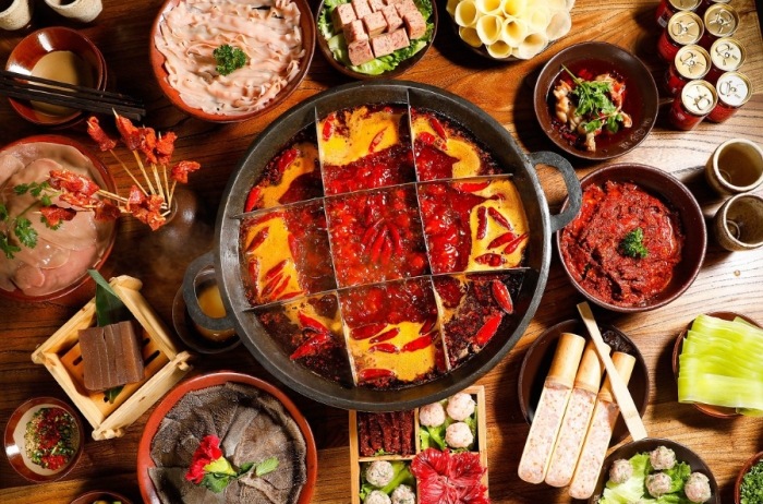 重慶美食街